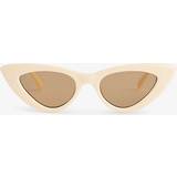Solglasögon Le Specs Ivory Hypnosis Cat-eye Frame