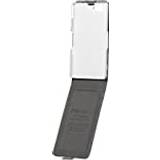 Nevox Vita Mobiltillbehör Nevox Relino flip läderfodral för Sony Xperia Z1 Compact vit/grå
