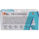 Covidtester Självtester Alltest SARS-CoV-2 & Influenza A+B Antigen Cobmo Rapid Test (Nasal Swab) 5-pack