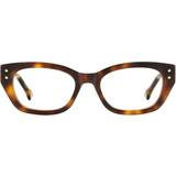 Cat Eye Glasögon & Läsglasögon Carolina Herrera 0192 O63 Sköldpaddemönstradeshell Endast Båge Kvinna