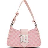 Väskor MISBHV Pink Jacquard Monogram Small Shoulder Bag Bubblegum UNI
