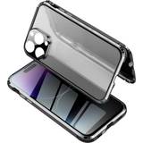 A-One Brand Anti-Spy Metal Magnetic Case for iPhone 14 Pro Max
