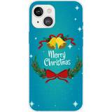 Mobiltillbehör MAULUND iPhone 15 Flexibel Plast Jule Skal Merry Christmas Julklockor