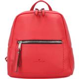 Röda Väskor Tom Tailor Tinna-ryggsäck för kvinnor, 24 x 25 x 10,5 centimeter B x H x L Röd rot