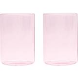 Design Letters Glas Design Letters Favourite The Mute Pink Dricksglas 35cl 2st