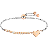 Nomination Milleluci Heart Bracelet - Rose Gold/Silver/Transparent