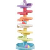 Plastleksaker Kulbanor Quercetti Spiral Tower PlayEco
