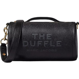 Guld - Handtag Duffelväskor & Sportväskor Marc Jacobs The Leather Duffle Bag - Black