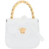 Versace Lack Väskor Versace Patent Leather 'La Medusa' Mini Bag White