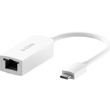 USB-C Nätverkskort & Bluetooth-adaptrar D-Link DUB-E250