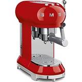Röda Espressomaskiner Smeg ECF01 Red