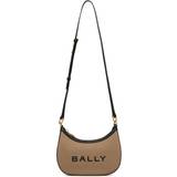 Bally Väskor Bally Bar Ellipse Logo Canvas Shoulder Bag