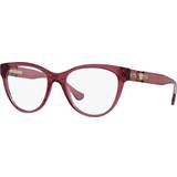 Versace Cat Eye Glasögon & Läsglasögon Versace VE3304 5357 Genomskinliga Endast Båge Kvinna