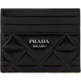 Prada Plånböcker & Nyckelhållare Prada Black Leather Card Holder - Black