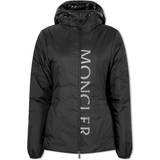 Moncler Rundringad Kläder Moncler Sepik Short Down Jacket - Black