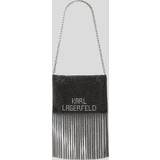 Karl Lagerfeld Väskor Karl Lagerfeld K/evening Small Shoulder Bag, Woman, Black/Silver, Size: One size One size