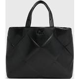 Calvin Klein Quilted Tote Bag Black One Size