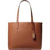 Bruna Toteväskor Michael Kors Eliza Extra-Large Pebbled Reversible Tote Bag - Luggage