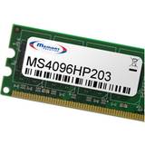 MemorySolutioN SO-DIMM DDR2 RAM minnen MemorySolutioN DDR2 Modul 4 GB SO DIMM 200-PIN 800 MHz PC2-6400 ungepuffert non-ECC für HP 61X, 65XX, 6830, ProBook 44XX, 45XX, 4710, 6445, 6545, HPE BladeSystem bc2200, bc2800