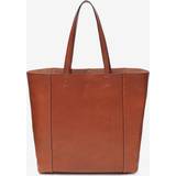 Adax Handväskor Adax Portofino Shopper Line Bag - Brown