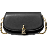 Michael Kors Mila Small Leather Shoulder Bag - Black