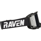 Skidglasögon på rea Raven Sniper Crew MX - Black/Black Smoke