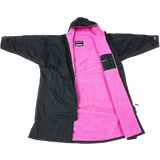 Unisex Kappor & Rockar Dryrobe Advance Long Sleeve - Black/Pink