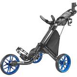 Golfvagnar Caddytek EZ TOUR Quickfold 3-Wheel Golf Trolley Blue