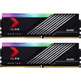 PNY DDR5 RAM minnen PNY LR8 Gaming Mako Epic-X RGB Black DDR5 6000MHz 2x16GB (MD32GK2D5600040MXRGB)