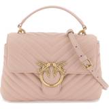 Dam - Mocka Väskor Pinko Calf Leather Love Lady Mini Handbag