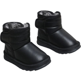 Polyurethane Kängor Shein Boys Hook-and-loop Fastener Thermal Lined Snow Boots
