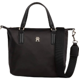 Tommy Hilfiger Handväskor Tommy Hilfiger Emblem Small Tote Bag - Black