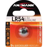 Ansmann Alkaliska - Batterier - Knappcellsbatterier Batterier & Laddbart Ansmann Alkaline LR54