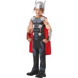 Multifärgad - Superhjältar & Superskurkar - Övrig film & TV Dräkter & Kläder Rubies Children Avengers Thor Costume with Helmet