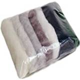 SIA Kardad Roving 100 % ull för filtning eller spinning – skuggpaket – vinter. Minst 6 olika nyanser, totalt 75 g