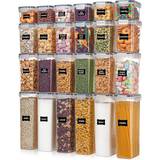Vtopmart Airtight Food Storage Köksbehållare 24st