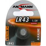 Ansmann Alkaliska - Batterier - Knappcellsbatterier Batterier & Laddbart Ansmann LR43
