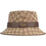 Gucci Herr Hattar Gucci GG Canvas Hat - Beige/Brown