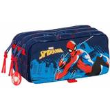 Väskor Skolryggsäck Spider-Man Neon Marinblå 21,5 x 10 x 8 cm