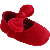 Röda Ballerinaskor Shein Baby Girl Soft Bottom Shoes, Red Flat Shoes, Popular Red Shoes For Toddler Girls