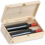 Inredningsdetaljer Exclusive wooden case for 2 bottles of wine Wine Rack 20.3x35cm