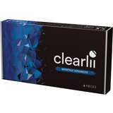 Clearlii Månadslinser Kontaktlinser Clearlii Monthly Advanced +1.00 6pcs