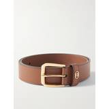 Gucci Bruna Kläder Gucci Leather belt brown