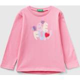 United Colors of Benetton Barnkläder United Colors of Benetton Long Sleeve T-shirt With Print, 18-24, Pink, Kids