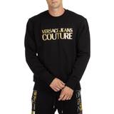 Versace Jeans Couture Sweatshirts Kläder Versace Jeans Couture Logo Sweatshirt Black
