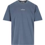 Stone Island Kläder Stone Island Blue Printed T-Shirt V0024 DARK BLUE