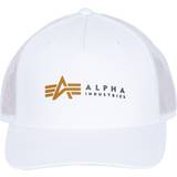 Alpha Industries Label Truckerkeps för män White