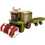 Ljus Traktorer Happy People Claas Kids Lexion 780 Lawnmower + Mower Trailer