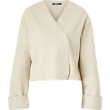 Gina Tricot Ytterkläder Gina Tricot Blanket Stitch Jacket - Almond Milk
