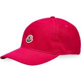 Moncler Rosa Accessoarer Moncler Women's Logo Baseball Cap Pink Pink One